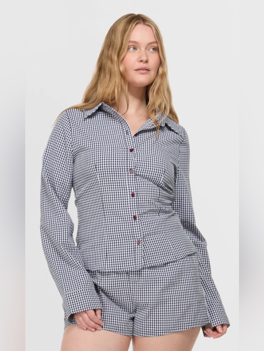 Dairy Boy Nantucket Blue and White Button Up Set NWT-XXL